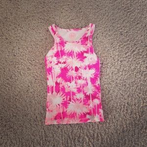 Girls palm tree shirt